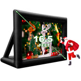 NB-SC002 16FT Inflatable Projector Screen Pvc Inflatable Movie Screen Outdoor For Theater Rear Screen Movie Inflatable
