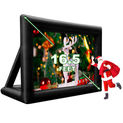 NB-SC002 16FT Inflatable Projector Screen Pvc Inflatable Movie Screen Outdoor For Theater Rear Screen Movie Inflatable