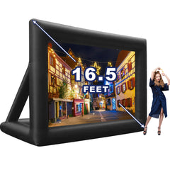 NB-SC002 16FT Inflatable Projector Screen Pvc Inflatable Movie Screen Outdoor For Theater Rear Screen Movie Inflatable