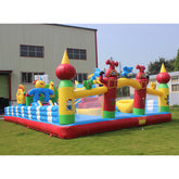 NB-BC043 Commercial Grade kids inflatable bounce house with slide combo Party Rentals For Sale