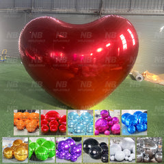 Giant Event Decoration PVC nightclub Inflatable balloon Disco party wedding gold silver Floating Sphere Inflatable Mirror Ball