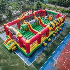 NB-OB048 Commercial grade blow up jumping toboganes jumping castle with slide inflatable water park inflatable water park
