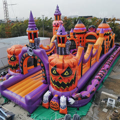 NB-OB050 Outdoor inflatable funcity large outdoor inflatable amusement park Inflatable Amusement Theme Park