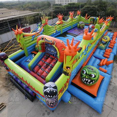 NB-OB054 Giant outdoor integrated crayons anime amusement inflatable theme park