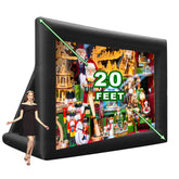 NB-SC003 Inflatable projector screen outdoor inflatable movie screen for backyard party