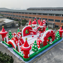 NB-OB036 Playground candy amusement park kids slide bounce house combo bouncy castle inflatable bouncer