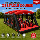 NB-OB062 Custom Modular Inflatable Obstacle Course for Kids & Adults Commercial Grade Inflatable Challenge Course with Free Design