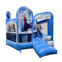 NB-BC102 Frozen castle playground bounce house commercial party jumping castles  outdoor inflatable bounce house for kids