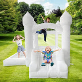 NB-WH006 Outdoor giant white jumping bouncer bouncing castles summer inflatable bounce house for party
