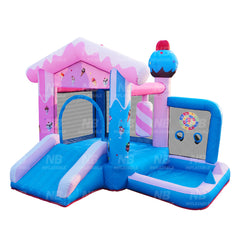 NB-HL038 Home Use Kids Playground Inflatable Water Slide Combo Inflatable Bouncer Jumping Castle Bounce House For Kids