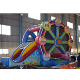 NB-BC045 Commercial indoor moon bounce house bouncy castle jumper with water slide inflatable mini used moonwalker jumping bouncer