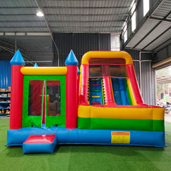 BC-212 Promotion Inflatable Combo Bouncer Commercial Dry Slide Combo Bouncy Moonwalk Jumping Castle Bounce House