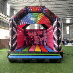 NB-BC035 Custom Different Size Inflatable Disco Dome Bouncy Castle Jumping Dance Party House for Renting