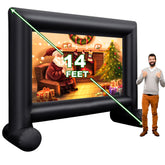NB-SC001 14ft Inflatable Projector Screen Pvc Inflatable Movie Screen Outdoor For Theater Rear Screen Movie Inflatable