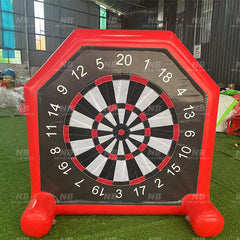 NG-SG085 Outdoor Inflatable Football Darts Inflatable Soccer Dart Sports Games for Party Inflatable Human Dart Board