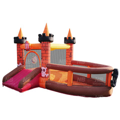 NB-HL035 Hot Sale  Pirate Oxford Cloth Mini Bouncy Castle Inflatable Bounce House Outdoor For Kids Party Rent