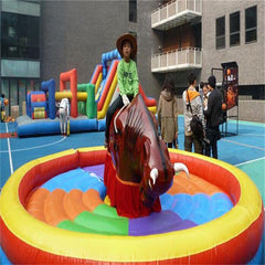 NG-SG043 Wholesale Party Rental Equipment Outdoor Sport Game Bull Riding Mechanical Bull Inflatable