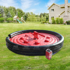 NG-SG062 Commercial used adults mechanical games rodeo bull riding machine controls inflatable mechanical bull ride for sale