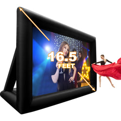 NB-SC002 16FT Inflatable Projector Screen Pvc Inflatable Movie Screen Outdoor For Theater Rear Screen Movie Inflatable
