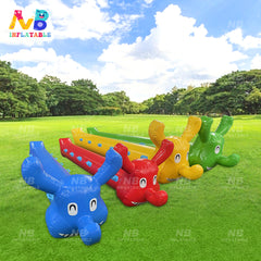 NG-SG036 Inflatable Dragon Boat Soft Toy Inflatable Land Dragon Boat Racing Games for Team Building