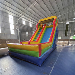NB-SL031 Double slide large pool inflatable water slide with removable handrails Outdoor indoor sports inflatable toy games