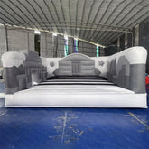 NB-BC058 Inflatable Bouncer Air Water Slide Jumping Bouncy Castle Moon Large Bounce House Combo