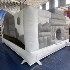 NB-BC058 Inflatable Bouncer Air Water Slide Jumping Bouncy Castle Moon Large Bounce House Combo
