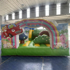 NB-BC060 Bounce House With Slide Jumping Castle Inflatable Bouncer Bouncy Castle White Bounce House For Party