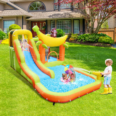 NB-HL007 inflatable trampoline jumping castle  inflatable amusement park rock climbing slide