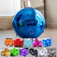 NB-MB018 Iridescent Bubbles Inflatable Mirror Balloon Spere Inflatable Metallic Big Shiny Mirror Ball for Wedding Party Decoration