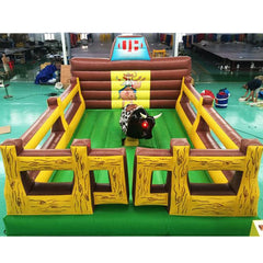 NG-SG043 Wholesale Party Rental Equipment Outdoor Sport Game Bull Riding Mechanical Bull Inflatable