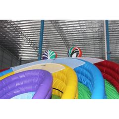 NB-SL036 Popular inflatable bounce small inflatable water slide garden swimming pool with slide for sale rental