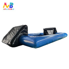 NG-SG041 Event Rentals Family Entertainment Iceless Sports Floor Curling Rink Street Curling Inflatable Games For Children