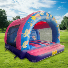 NB-BC094 Commercial inflatable air jumper disco jump bouncer house bouncy castle bounce house for kids adult party