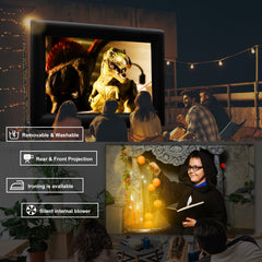 NB-SC003 Inflatable projector screen outdoor inflatable movie screen for backyard party