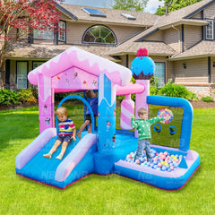 NB-HL038 Home Use Kids Playground Inflatable Water Slide Combo Inflatable Bouncer Jumping Castle Bounce House For Kids