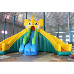 NB-SL037 Large adult size inflatable backyard slides and pool commercial inflatable water slide China with pool for sale