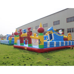 NB-BC043 Commercial Grade kids inflatable bounce house with slide combo Party Rentals For Sale