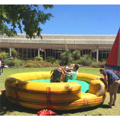 NG-SG049 Commercial electric control kids bounce house games inflatable mechanical bull ride electric adults riding rodeo bull