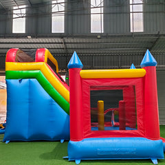 BC-212 Promotion Inflatable Combo Bouncer Commercial Dry Slide Combo Bouncy Moonwalk Jumping Castle Bounce House