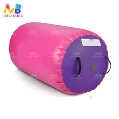 NB-ATS002 Inflatable Air Roller Gymnastics Air Barrel for Exercise Training with Electric Pump Small Gymnastic Cylinder Gym Mat
