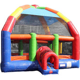 NB-BC034 Factory Wholesale Price Nightclub Disco Dome Bounce House Inflatable Jumping Castle Dance Party LED Suitable for Party Event