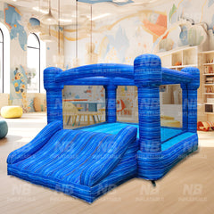 NB-HL037 Bounce House Bouncy  Castle Kids Inflatable Jumping Castle Inflatable Bouncy Castle With Slide For Kids