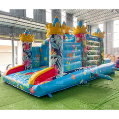 NB-BC089 Commercial bounce house jumping party commercial bouncing inflatable haunted bouncy castle for outdoor kids adult