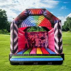 NB-BC090 Commercial inflatable bouncer house inflatable moon bounce house slide party bouncy jumping castle house