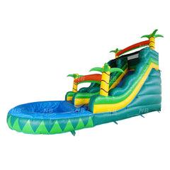 NB-SL043 Custom Tropical fiesta breeze waterslides commercial grade inflatable water slide for kids adults