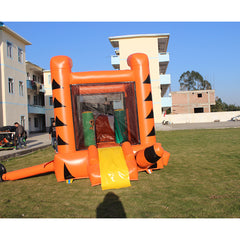 NB-BC049 Commercial Inflatable Cartoon Bouncy House With Slide Combo Jumping Bouncy Castle Combo For Sale