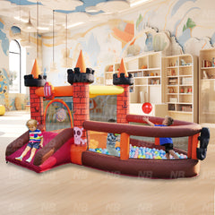 NB-HL035 Hot Sale  Pirate Oxford Cloth Mini Bouncy Castle Inflatable Bounce House Outdoor For Kids Party Rent