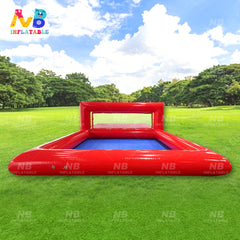 NG-SG040 Outdoor Inflatable Beach Volleyball Court Inflatable Water Volleyball Court Inflatable Sport Games Field