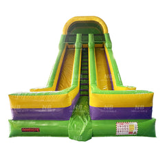 NB-SL049 Popular inflatable bounce small inflatable water slide garden swimming pool with slide for sale rental